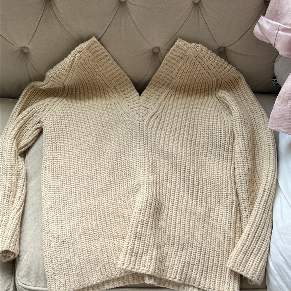 Zara Cozy Cream Women's Sweater